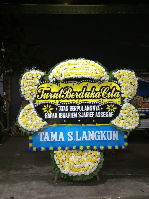 Papan Bunga Duka di Bojongloa